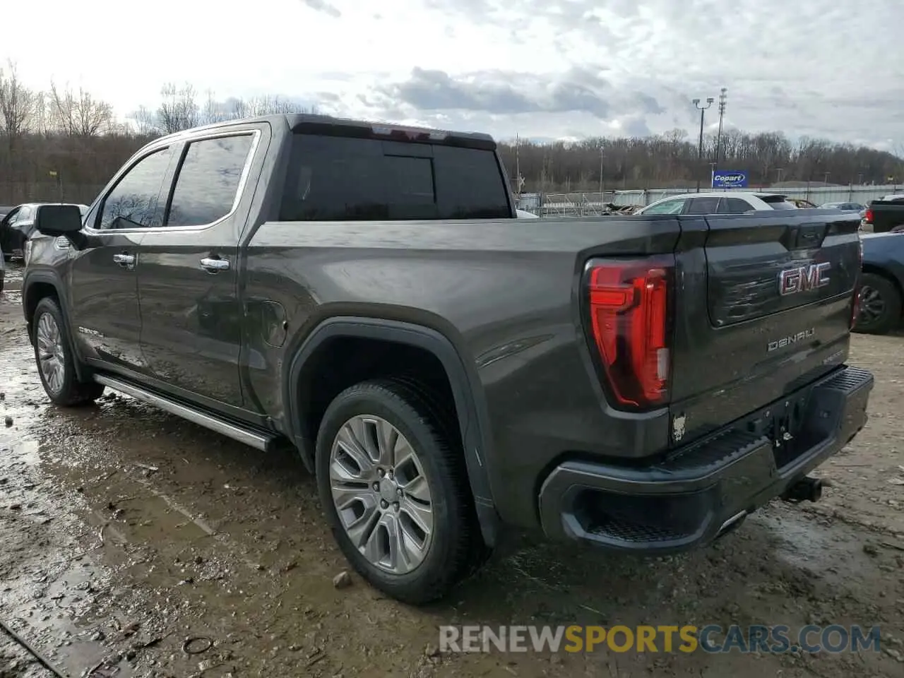 2 fotografías del automóvil dañado 1GTU9FEL8LZ163945 GMC SIERRA 2020