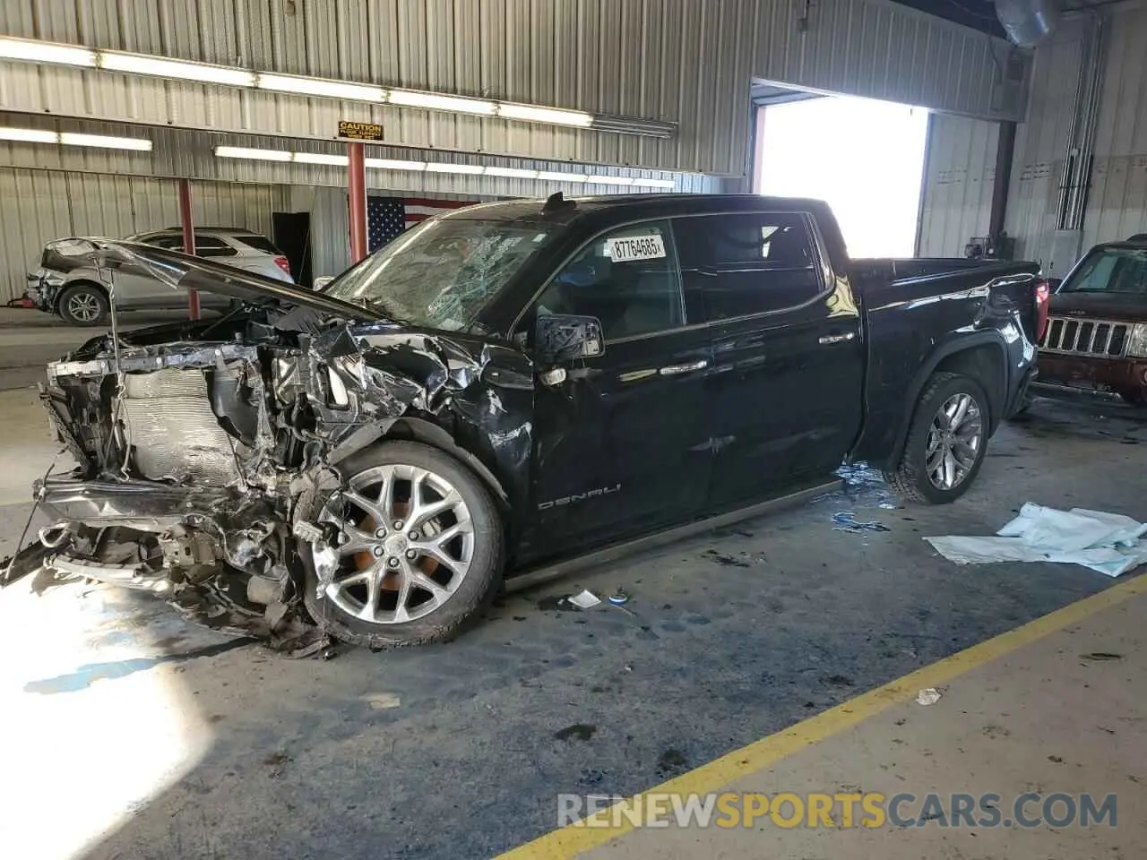 1 fotografías del automóvil dañado 1GTU9FELXLZ116416 GMC SIERRA 2020