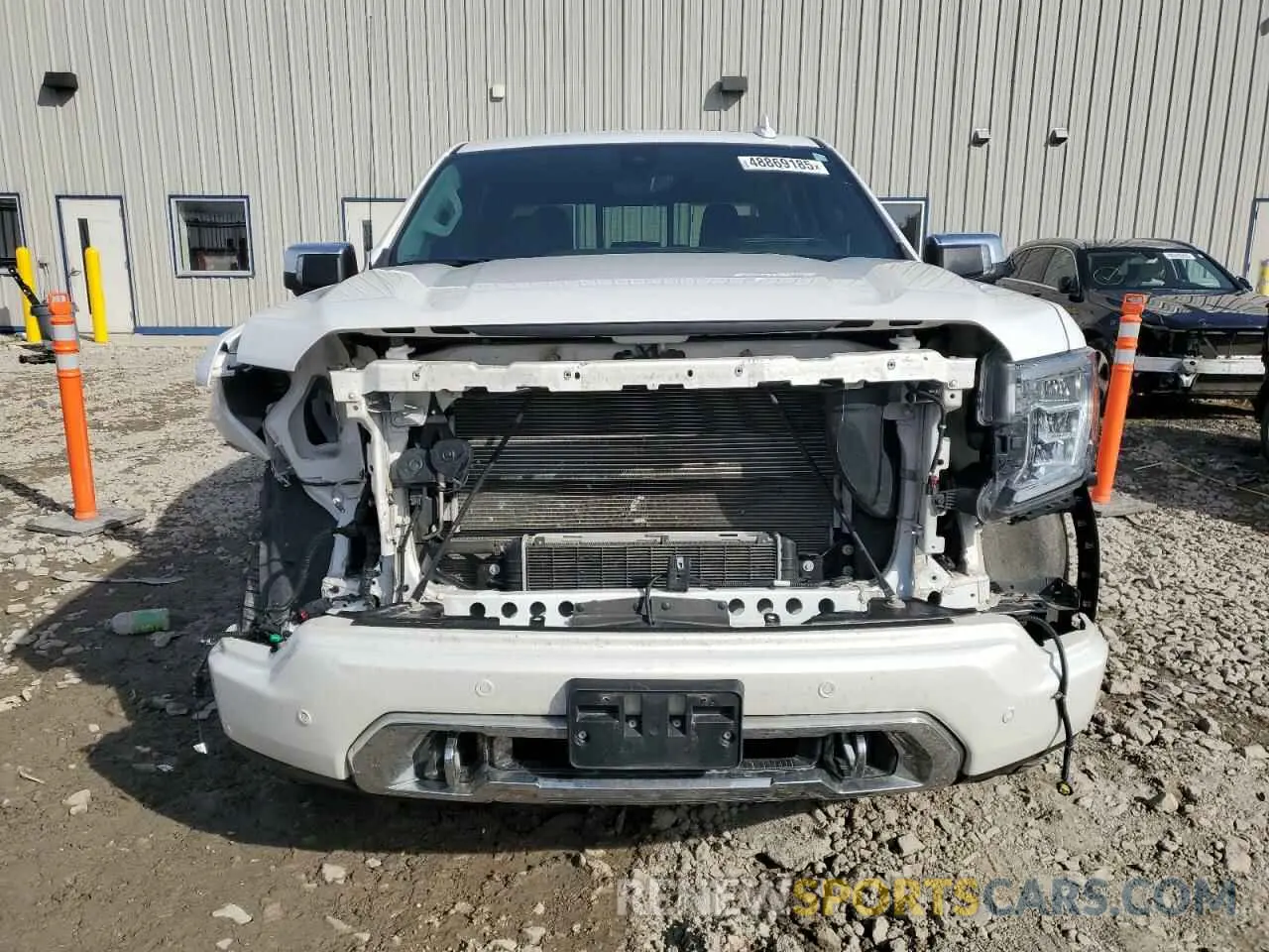 5 fotografías del automóvil dañado 1GTU9FET3LZ184959 GMC SIERRA 2020