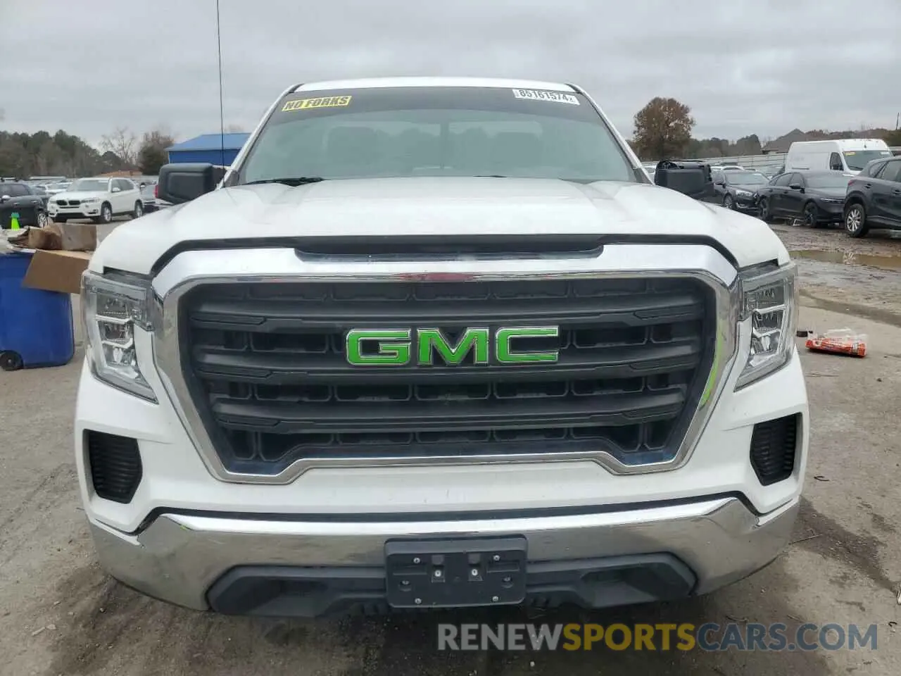 5 fotografías del automóvil dañado 3GTN8AEF0LG214844 GMC SIERRA 2020
