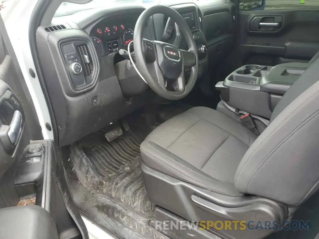 8 fotografías del automóvil dañado 3GTN8AEF0LG214844 GMC SIERRA 2020