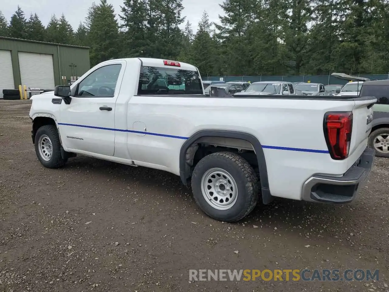 2 fotografías del automóvil dañado 3GTN8AEH5LG223380 GMC SIERRA 2020
