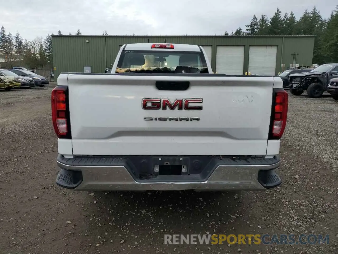 6 fotografías del automóvil dañado 3GTN8AEH5LG223380 GMC SIERRA 2020