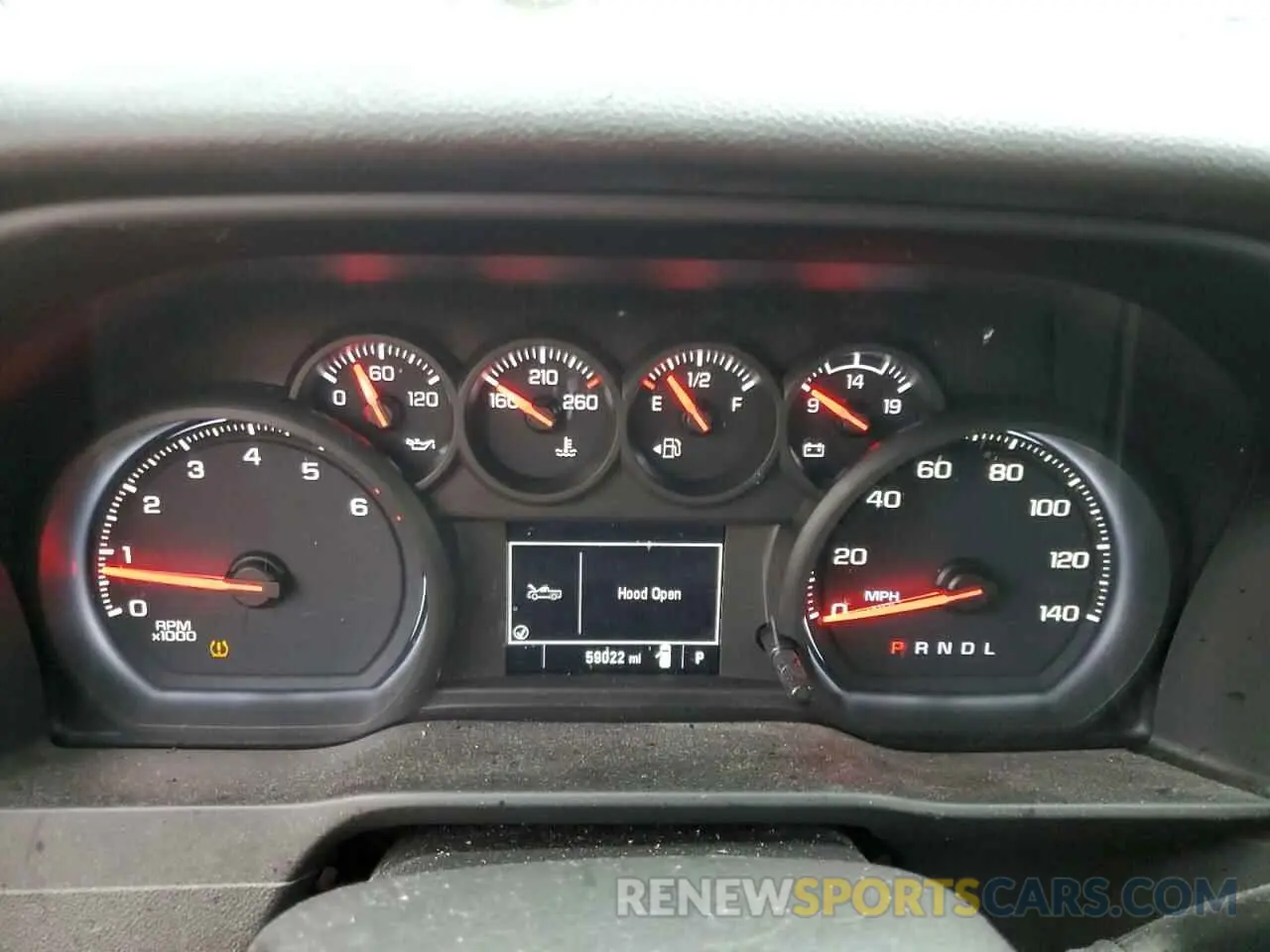 9 fotografías del automóvil dañado 3GTN8AEH5LG223380 GMC SIERRA 2020