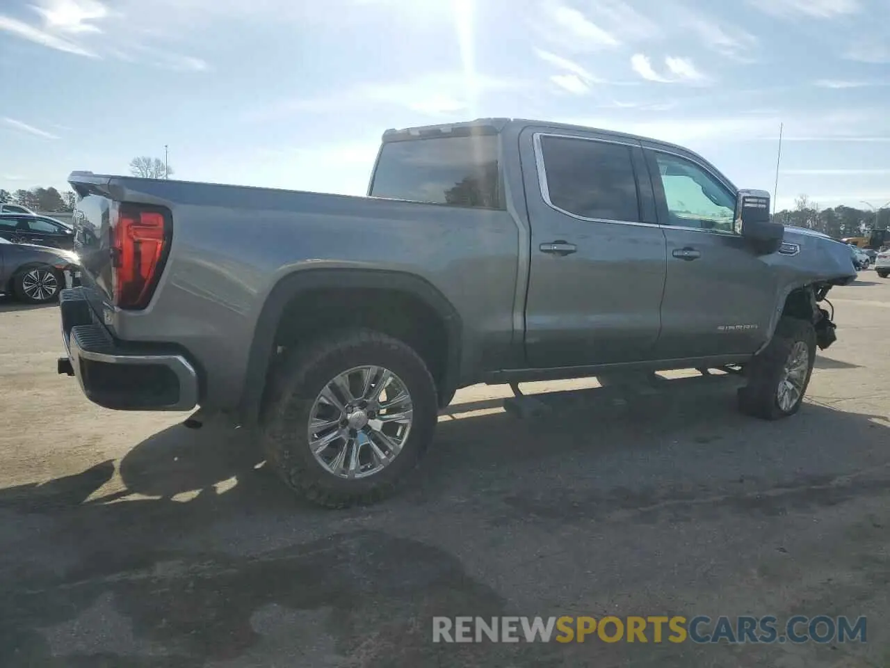 3 fotografías del automóvil dañado 3GTP8BED6LG346357 GMC SIERRA 2020