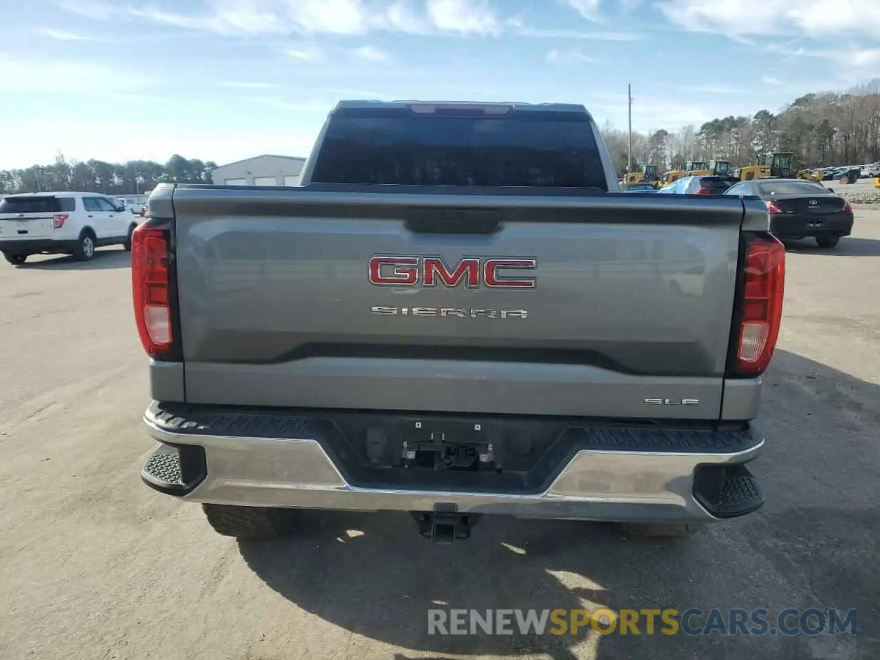 6 fotografías del automóvil dañado 3GTP8BED6LG346357 GMC SIERRA 2020