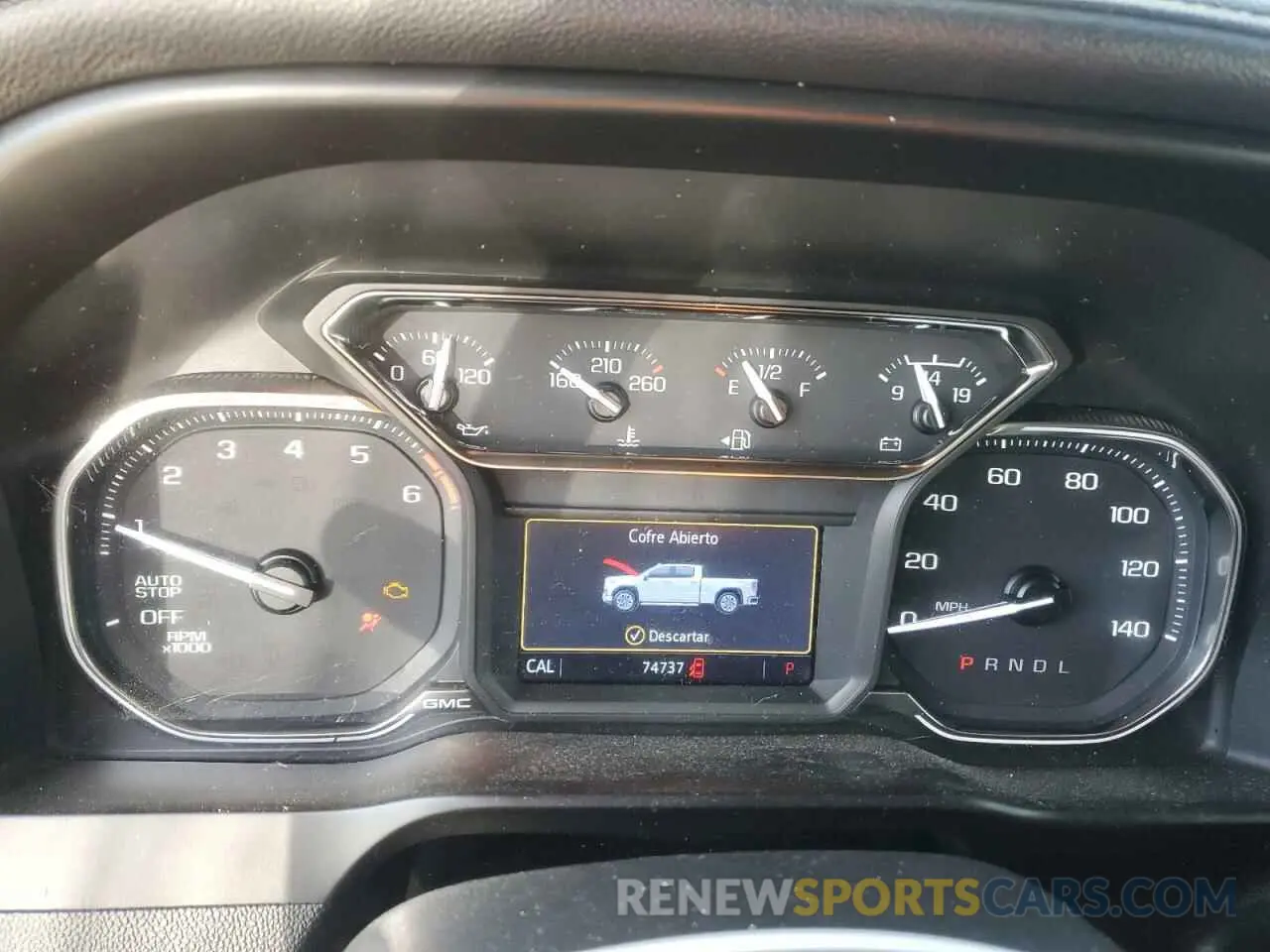 9 fotografías del automóvil dañado 3GTP8BED6LG346357 GMC SIERRA 2020