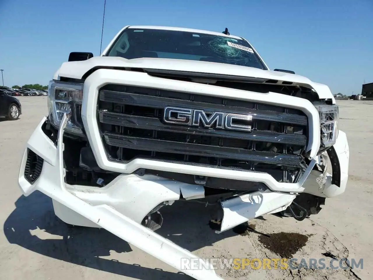 5 fotografías del automóvil dañado 3GTP8CED6LG225141 GMC SIERRA 2020