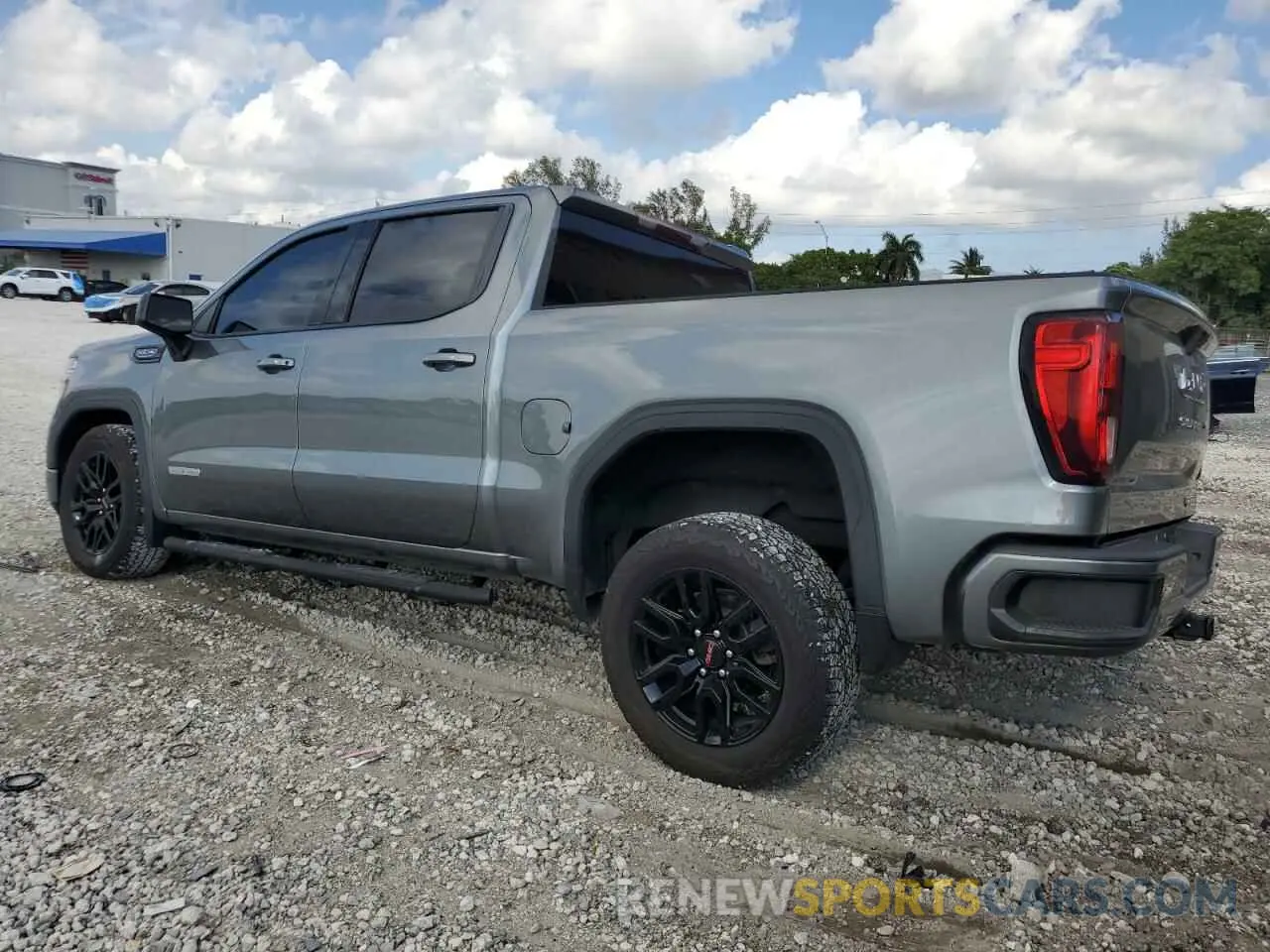 2 fotografías del automóvil dañado 3GTP8CEDXLG429702 GMC SIERRA 2020