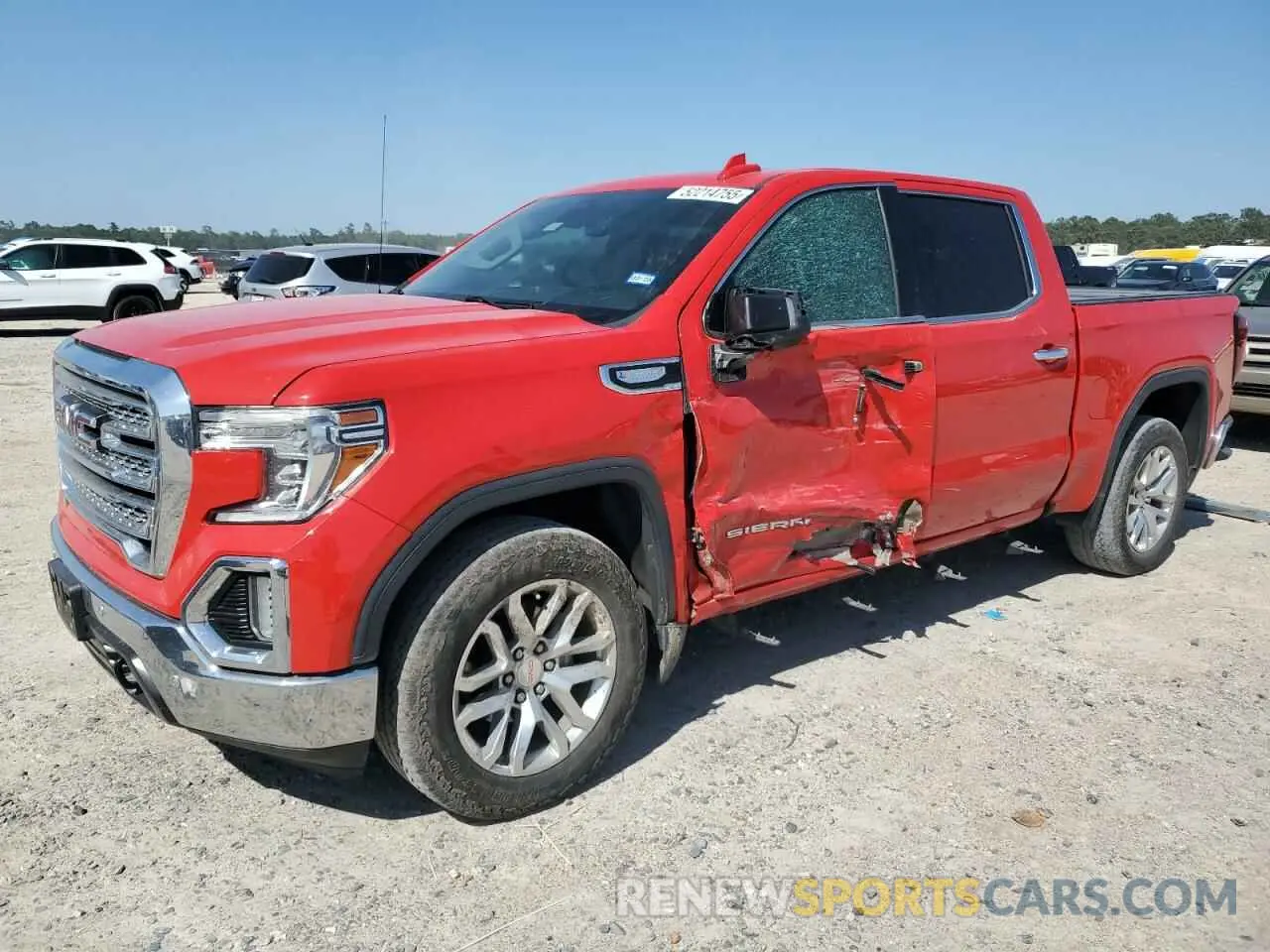 1 fotografías del automóvil dañado 3GTP8DED3LG324005 GMC SIERRA 2020