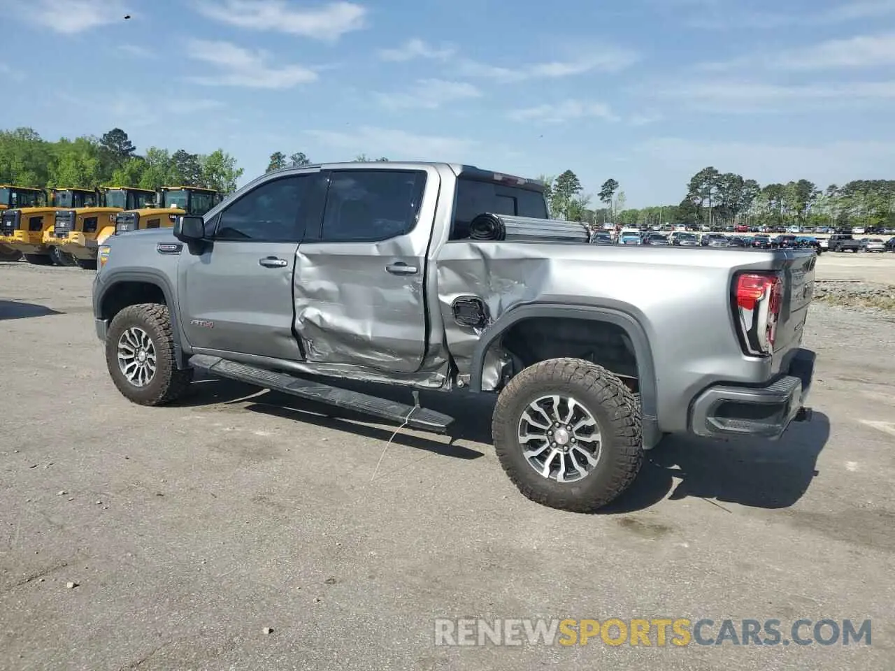 2 fotografías del automóvil dañado 3GTP9EEL6LG178788 GMC SIERRA 2020