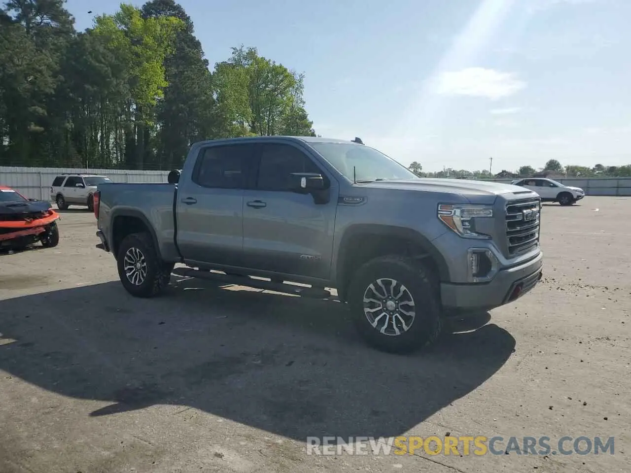 4 fotografías del automóvil dañado 3GTP9EEL6LG178788 GMC SIERRA 2020