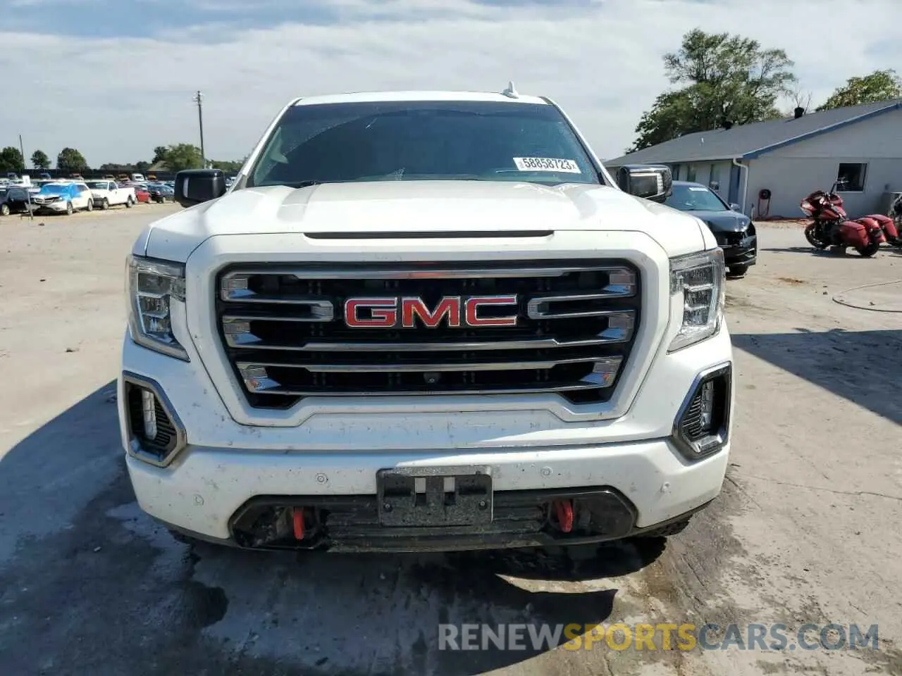 5 fotografías del automóvil dañado 3GTP9EEL6LG215869 GMC SIERRA 2020