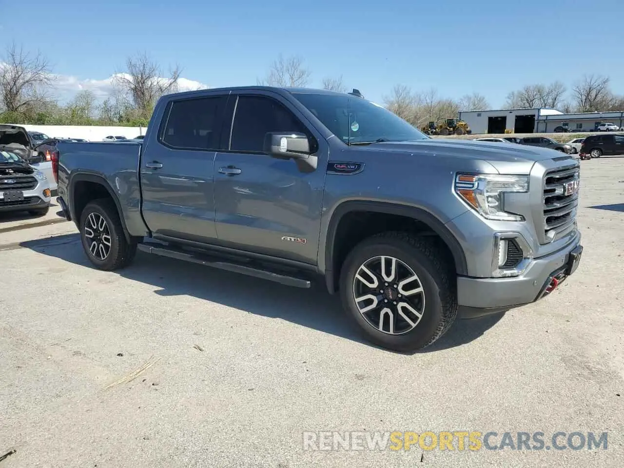 4 fotografías del automóvil dañado 3GTP9EEL8LG375672 GMC SIERRA 2020