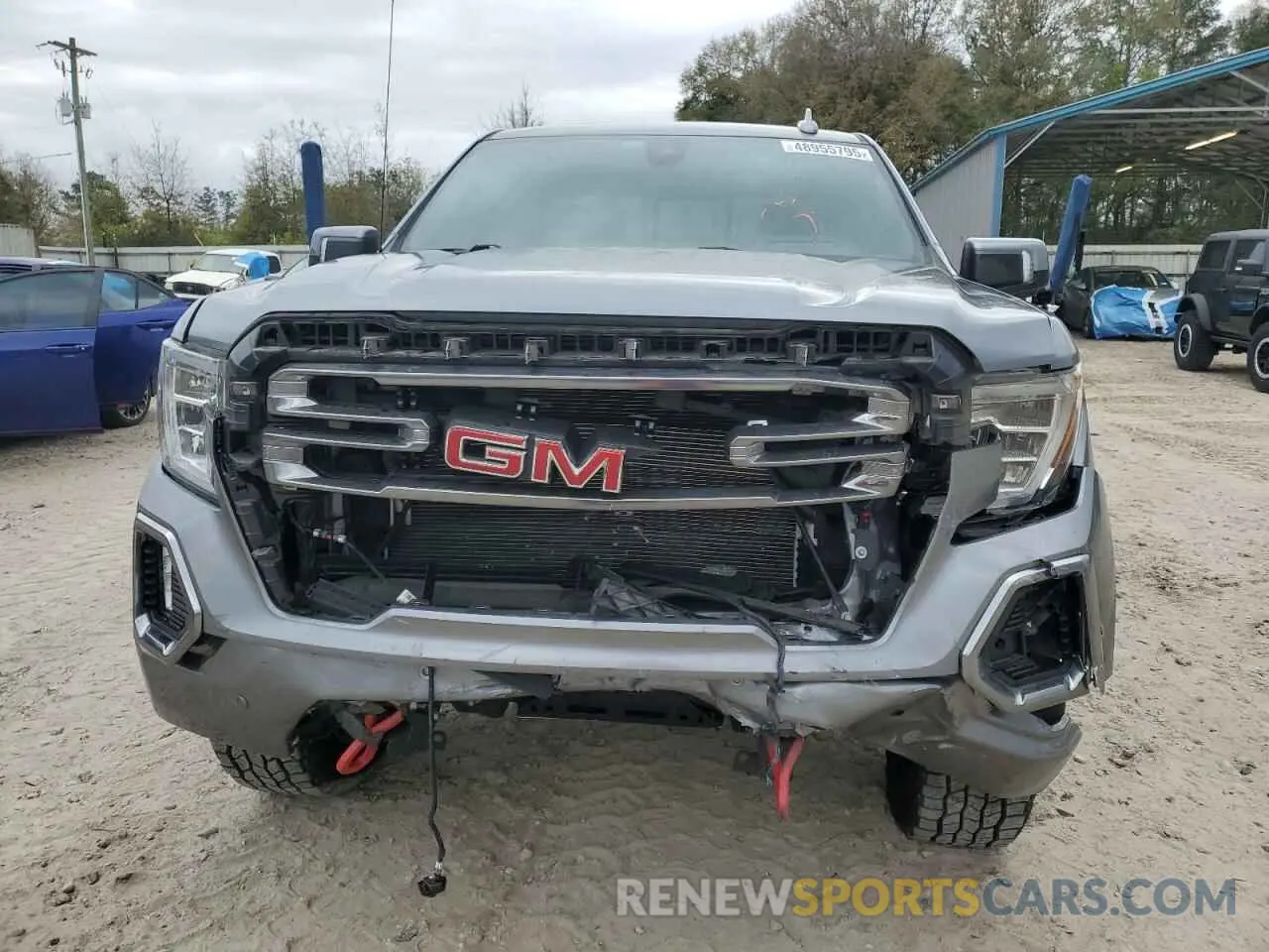 5 fotografías del automóvil dañado 3GTP9EEL9LG259297 GMC SIERRA 2020
