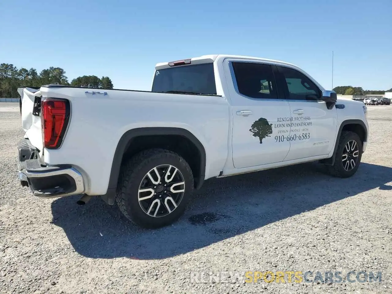 3 fotografías del automóvil dañado 3GTU9BED6LG130671 GMC SIERRA 2020