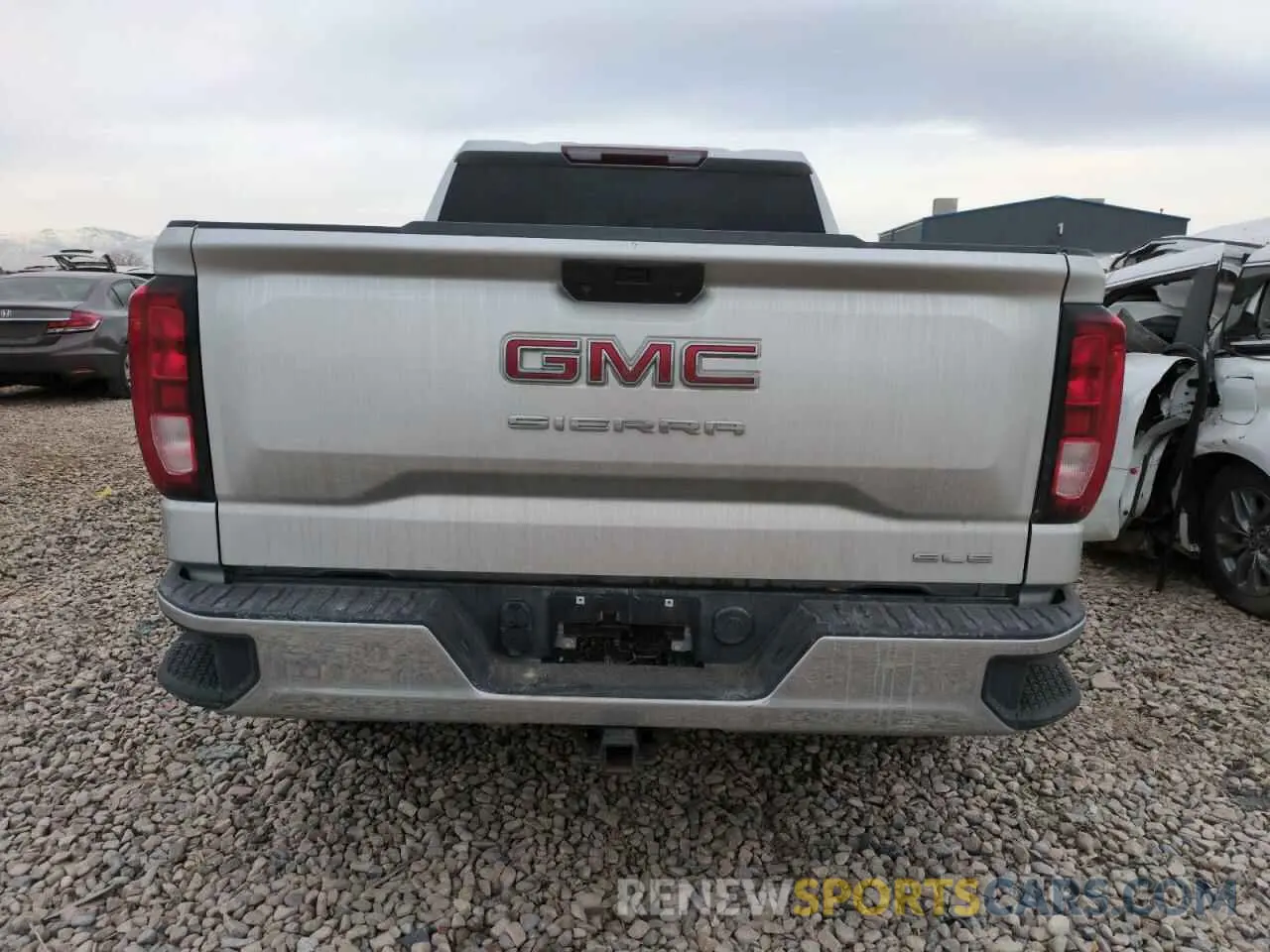 6 fotografías del automóvil dañado 3GTU9BET1LG301799 GMC SIERRA 2020