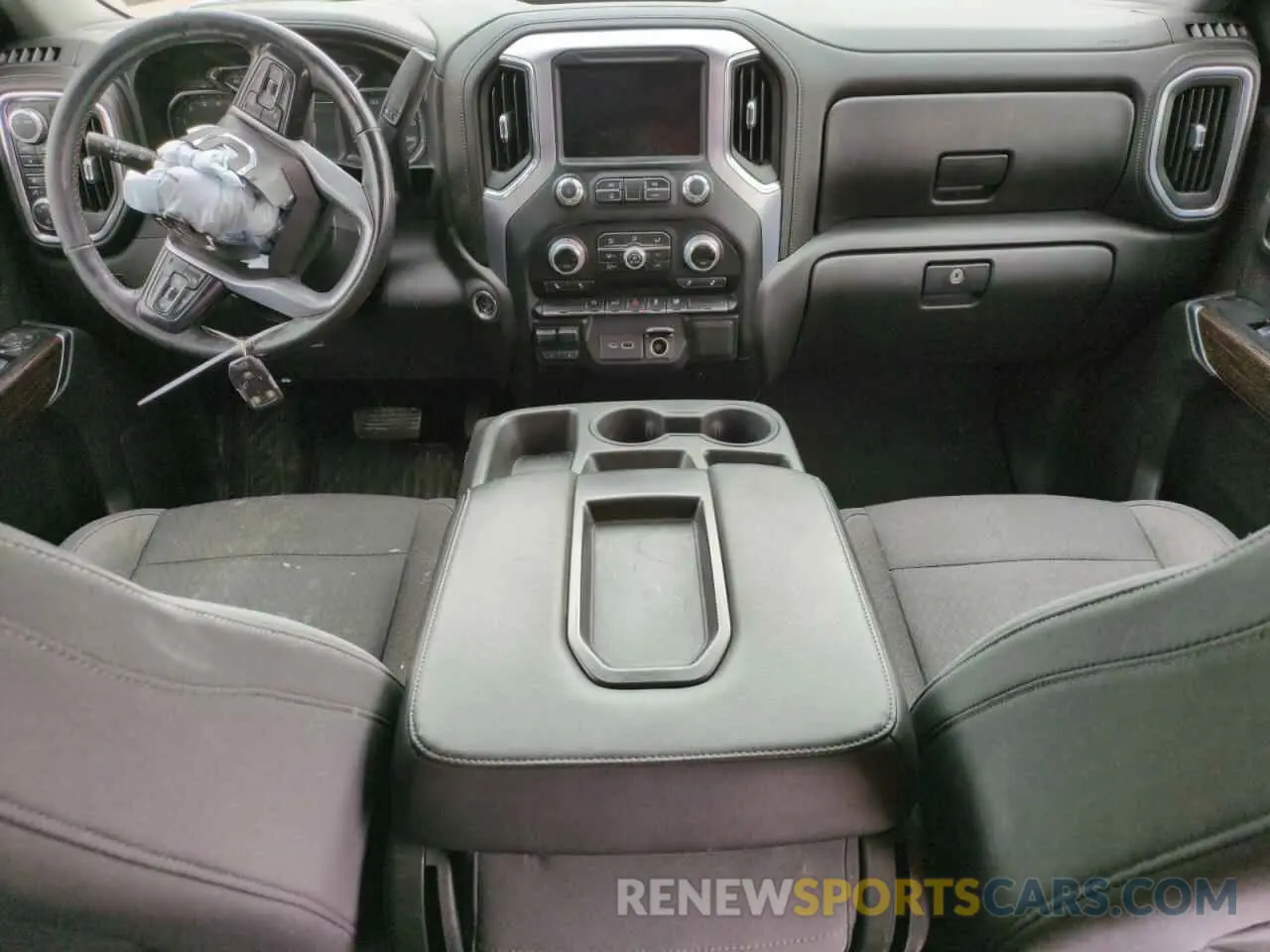 8 fotografías del automóvil dañado 3GTU9BET1LG301799 GMC SIERRA 2020