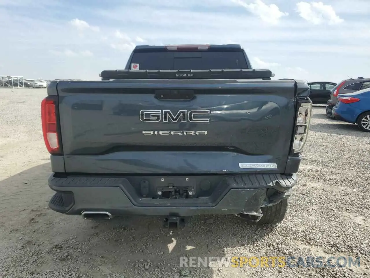 6 fotografías del automóvil dañado 3GTU9CED9LG105883 GMC SIERRA 2020