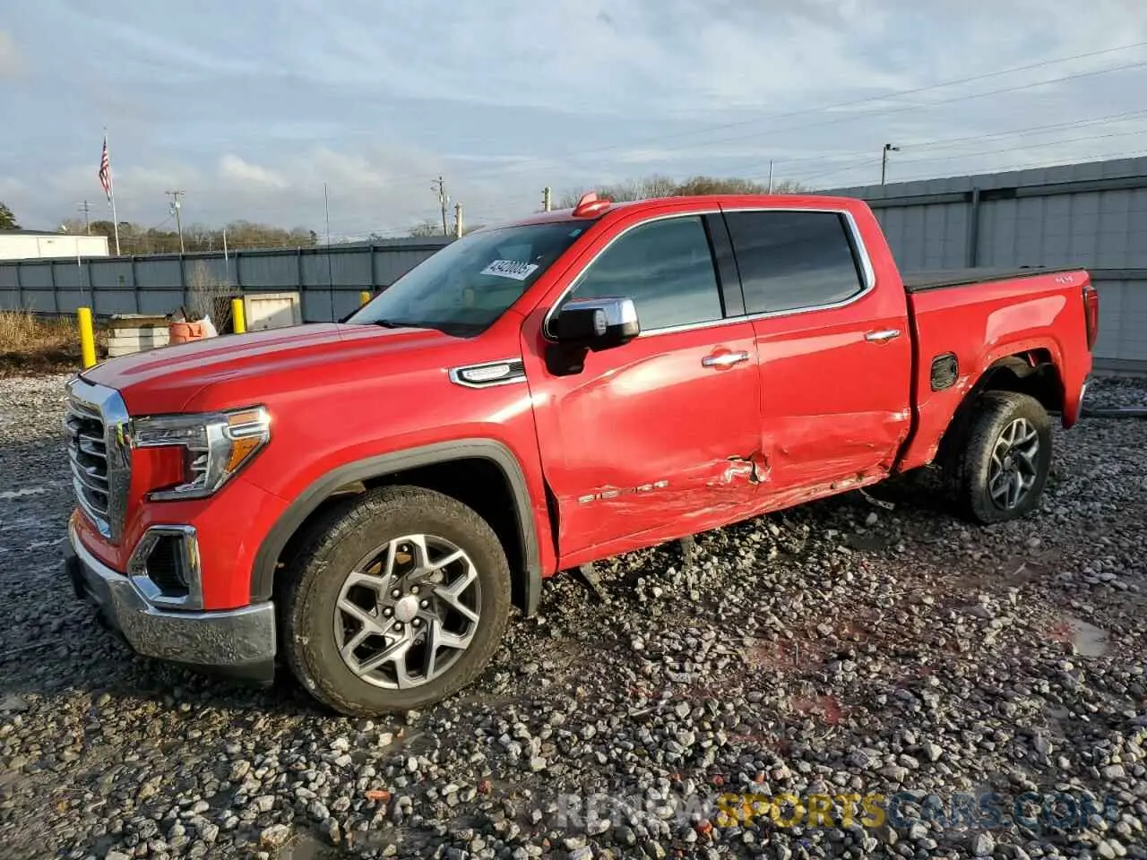 1 fotografías del automóvil dañado 3GTU9DED1LG273071 GMC SIERRA 2020