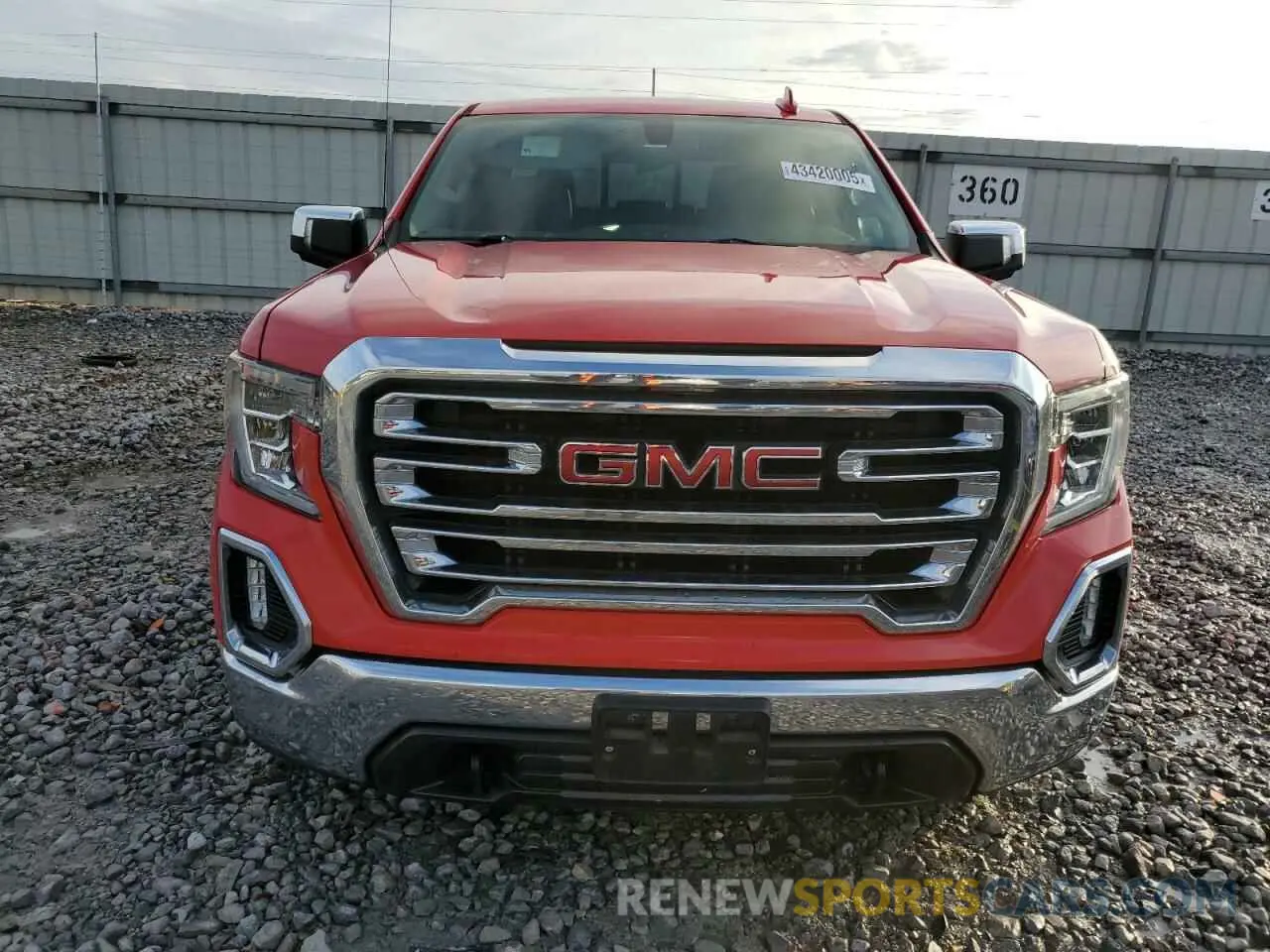 5 fotografías del automóvil dañado 3GTU9DED1LG273071 GMC SIERRA 2020