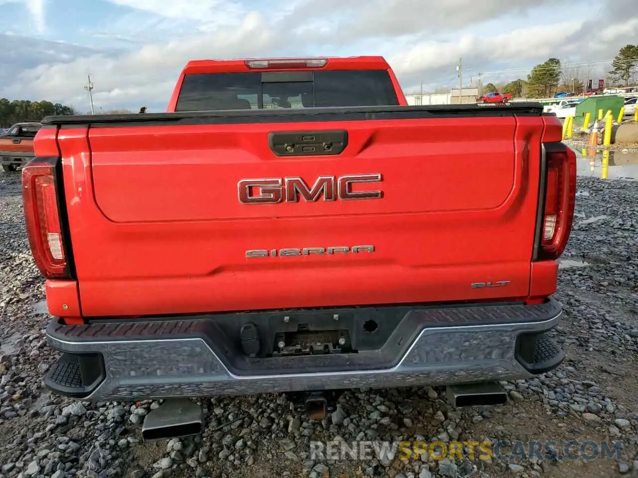 6 fotografías del automóvil dañado 3GTU9DED1LG273071 GMC SIERRA 2020