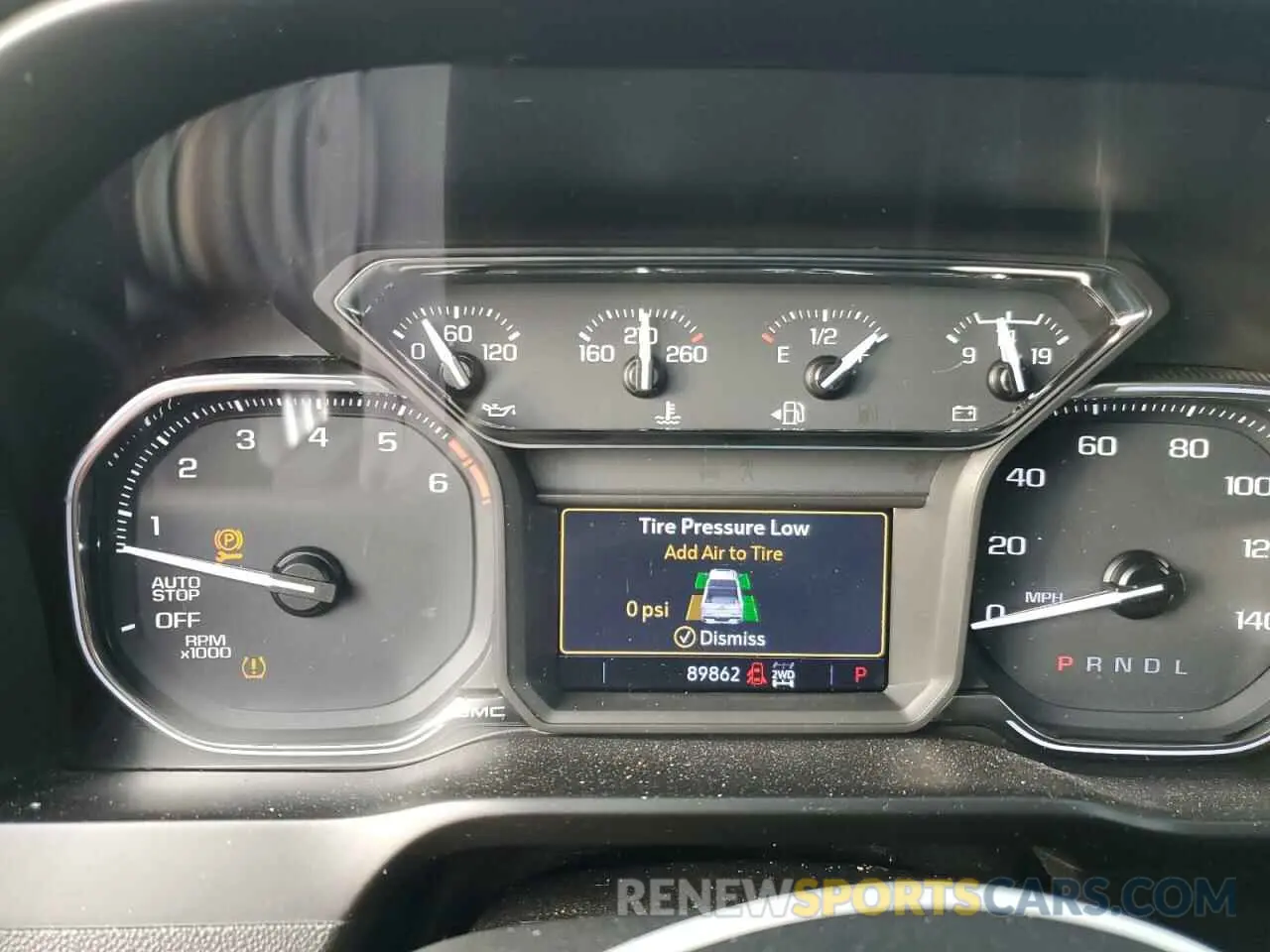 9 fotografías del automóvil dañado 3GTU9DED1LG273071 GMC SIERRA 2020