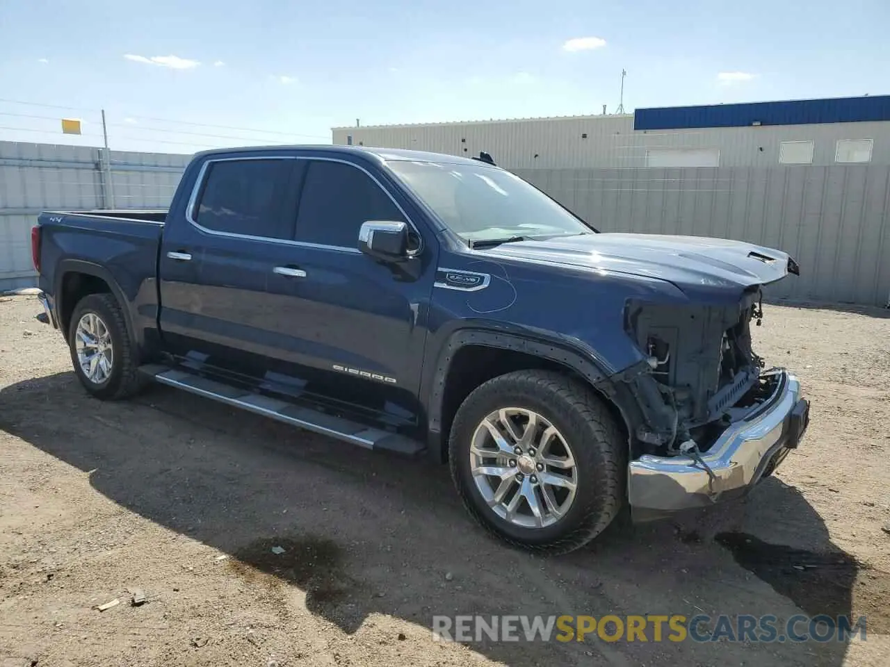 4 fotografías del automóvil dañado 3GTU9DED6LG146798 GMC SIERRA 2020
