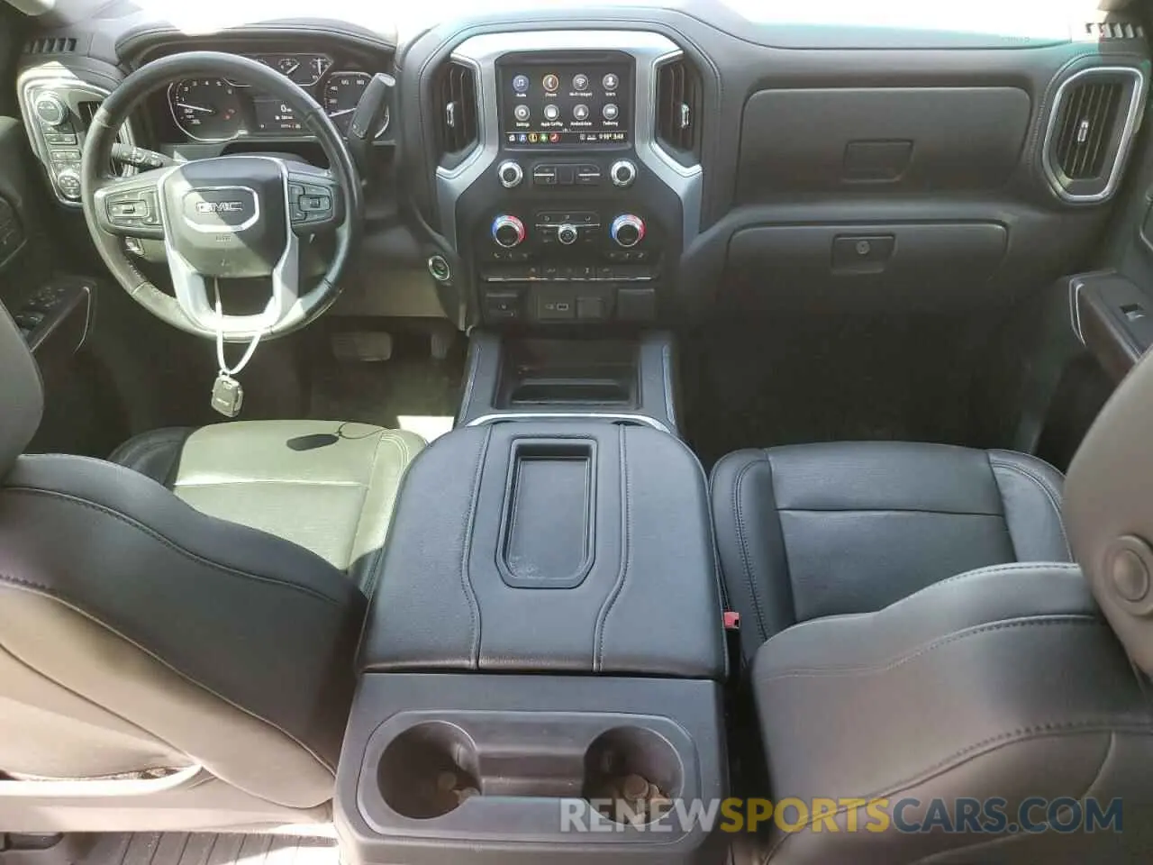 8 fotografías del automóvil dañado 3GTU9DED6LG146798 GMC SIERRA 2020