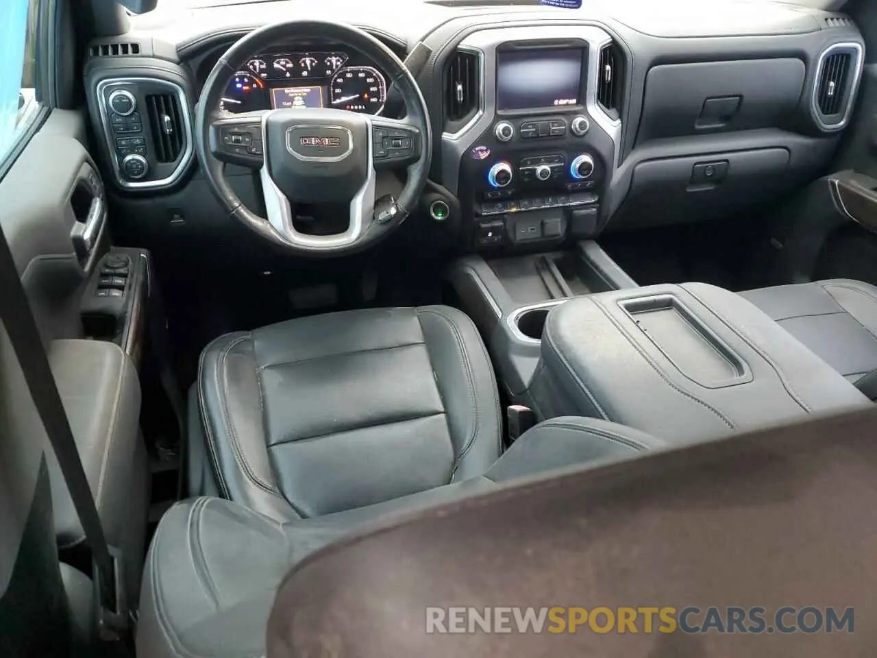 8 fotografías del automóvil dañado 3GTU9DED7LG114278 GMC SIERRA 2020