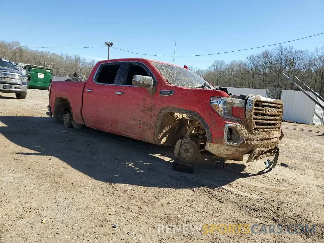 4 fotografías del automóvil dañado 3GTU9DEL7LG123764 GMC SIERRA 2020