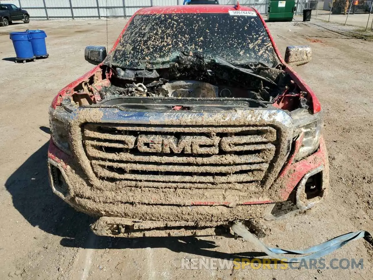 5 fotografías del automóvil dañado 3GTU9DEL7LG123764 GMC SIERRA 2020