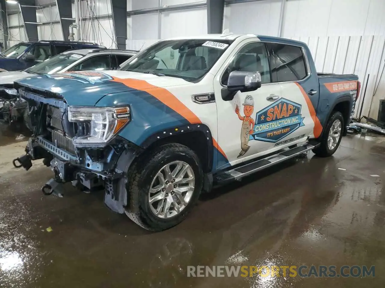 1 fotografías del automóvil dañado 3GTU9DET3LG333164 GMC SIERRA 2020
