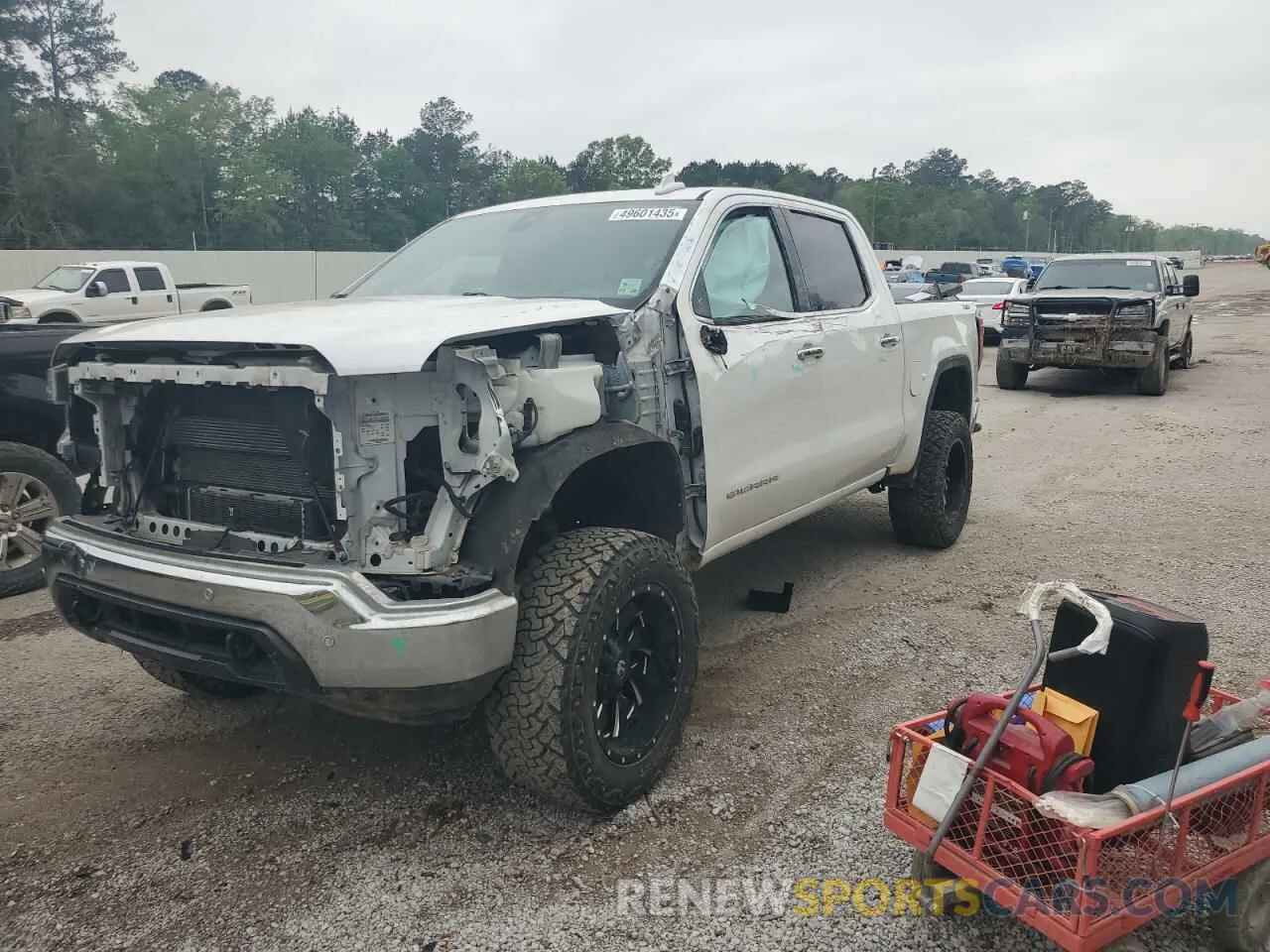 1 fotografías del automóvil dañado 3GTU9DETXLG278759 GMC SIERRA 2020