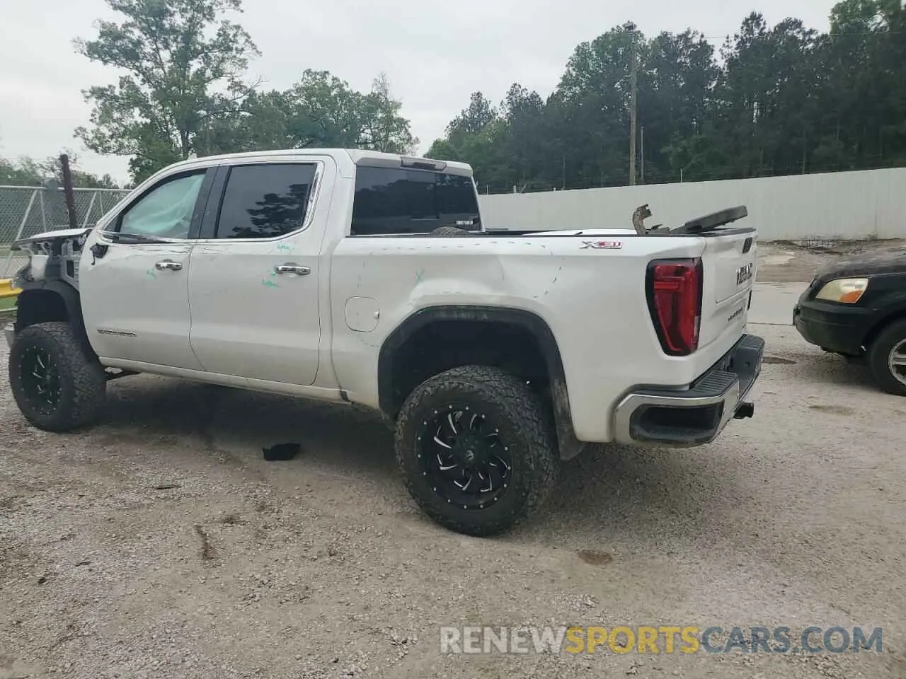 2 fotografías del automóvil dañado 3GTU9DETXLG278759 GMC SIERRA 2020