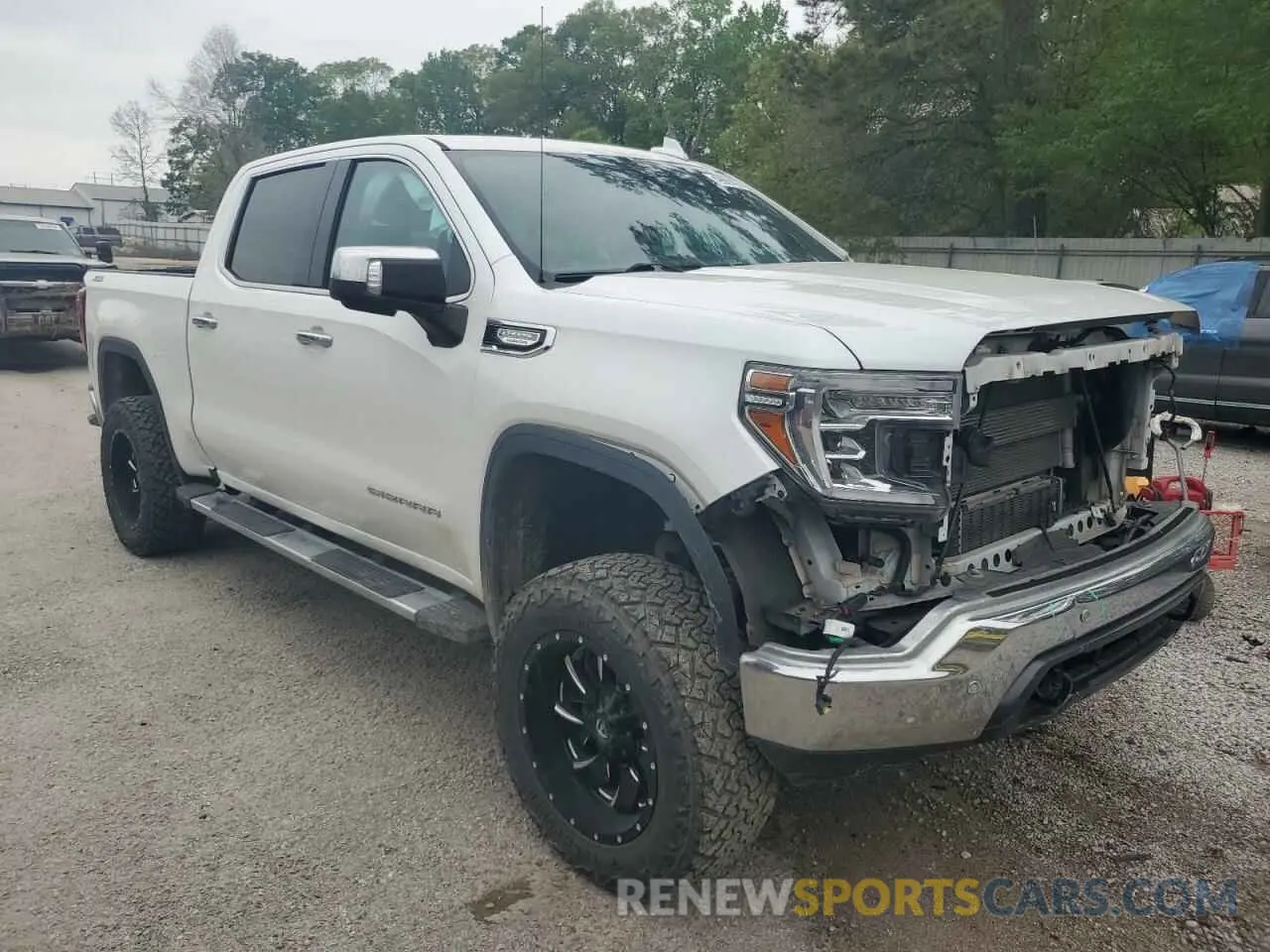 4 fotografías del automóvil dañado 3GTU9DETXLG278759 GMC SIERRA 2020