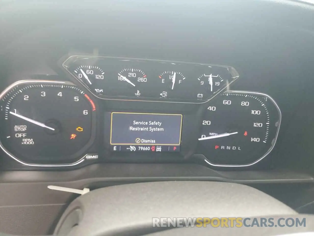 9 fotografías del automóvil dañado 3GTU9DETXLG278759 GMC SIERRA 2020