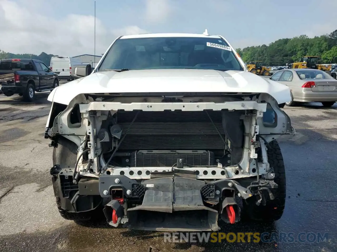5 fotografías del automóvil dañado 3GTU9EET2LG240612 GMC SIERRA 2020