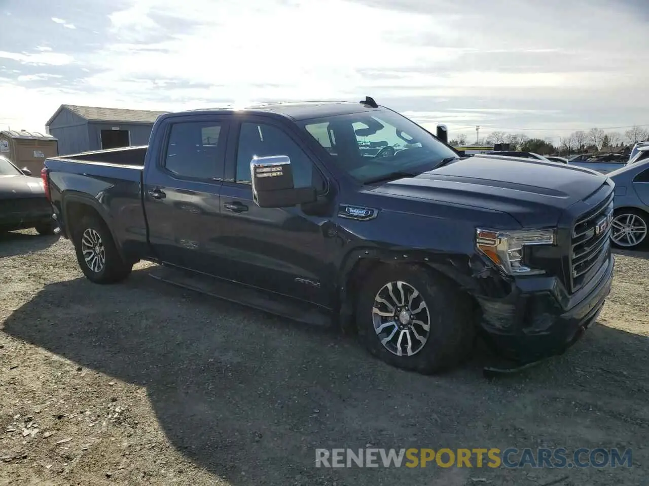 4 fotografías del automóvil dañado 3GTU9EET5LG382842 GMC SIERRA 2020