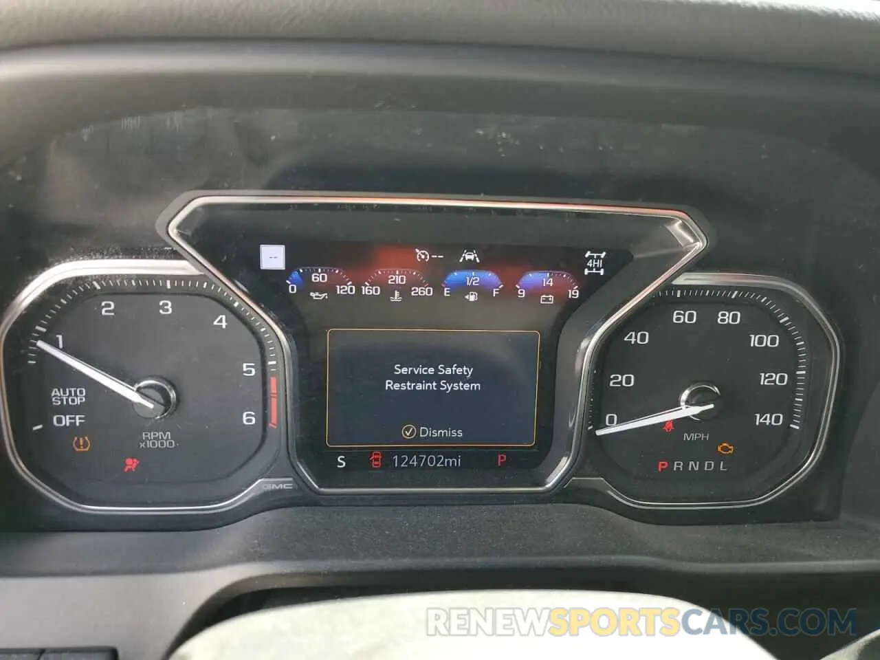 9 fotografías del automóvil dañado 3GTU9EET6LG277386 GMC SIERRA 2020
