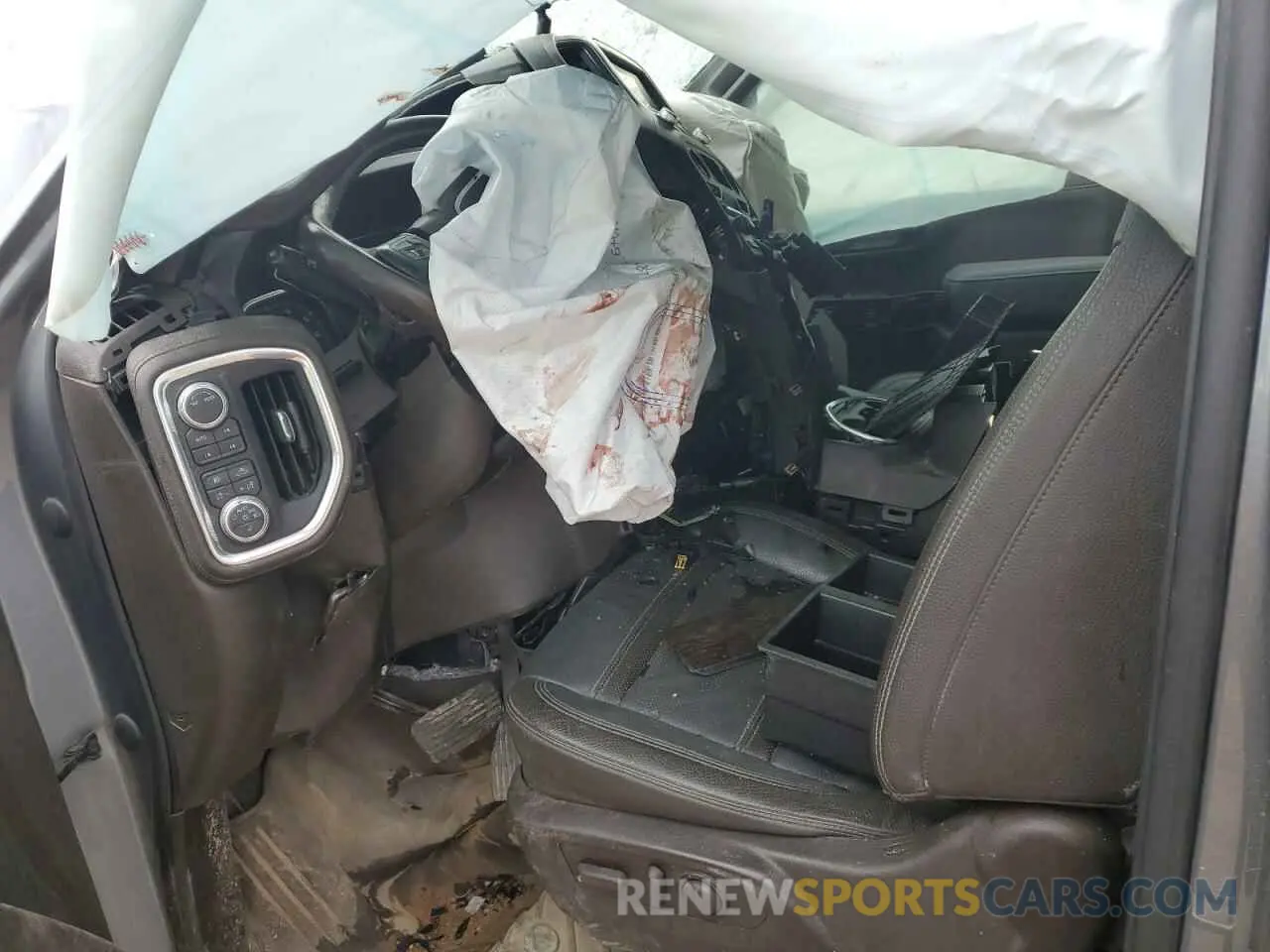 7 fotografías del automóvil dañado 3GTU9FEL4LG367027 GMC SIERRA 2020