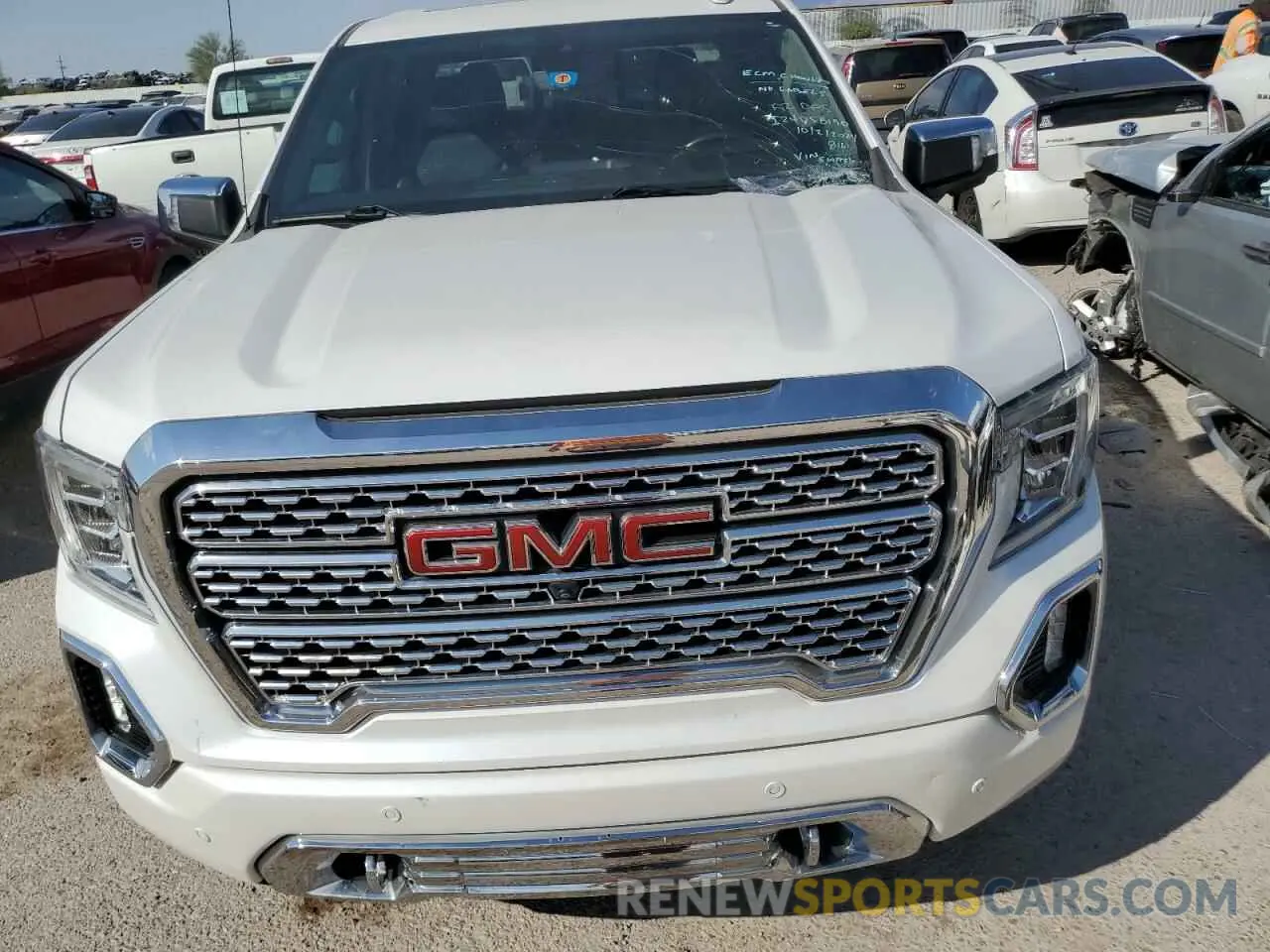 11 fotografías del automóvil dañado 3GTU9FEL4LG394616 GMC SIERRA 2020