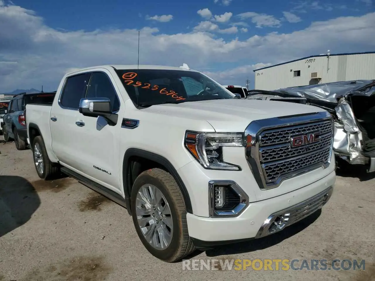 4 fotografías del automóvil dañado 3GTU9FEL4LG394616 GMC SIERRA 2020