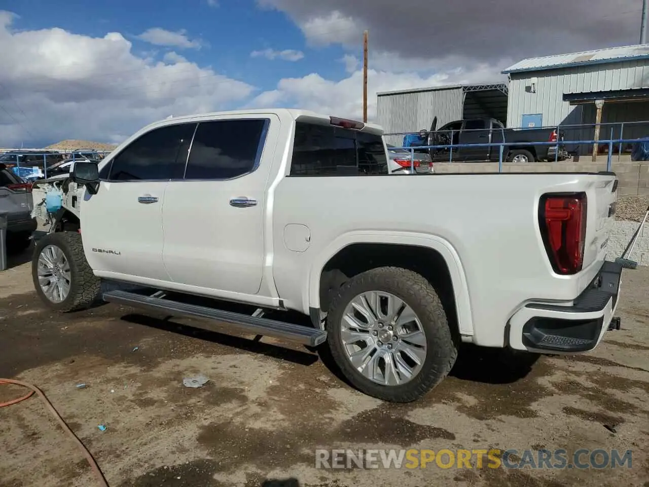2 fotografías del automóvil dañado 3GTU9FEL5LG351998 GMC SIERRA 2020