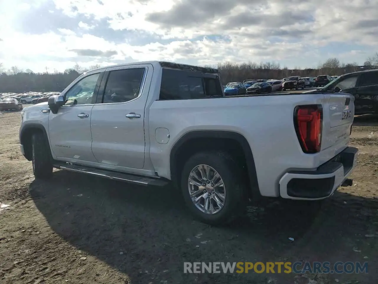 2 fotografías del automóvil dañado 3GTU9FETXLG408695 GMC SIERRA 2020