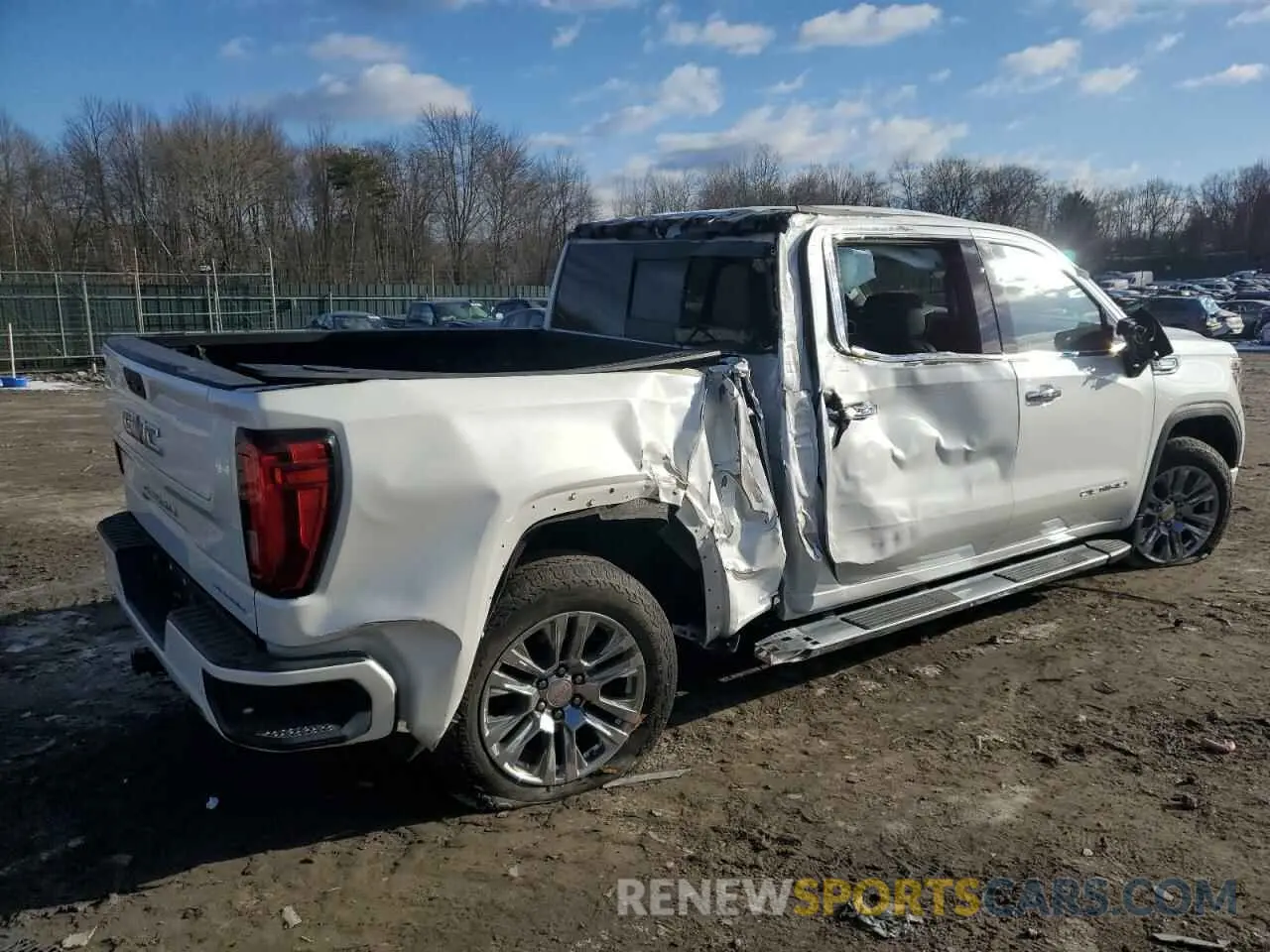 3 fotografías del automóvil dañado 3GTU9FETXLG408695 GMC SIERRA 2020