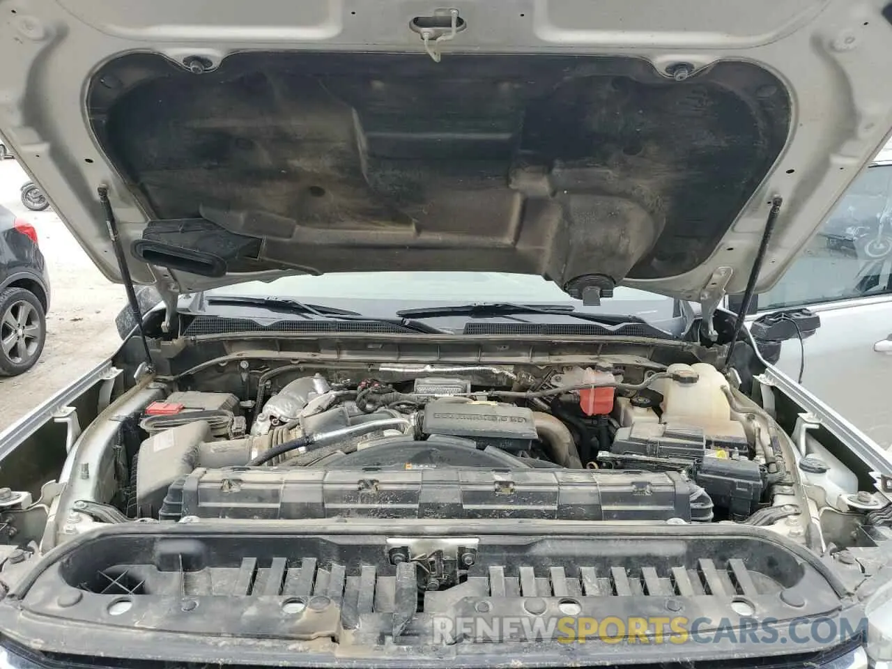 11 fotografías del automóvil dañado 1GT19MEY5MF101229 GMC SIERRA 2021