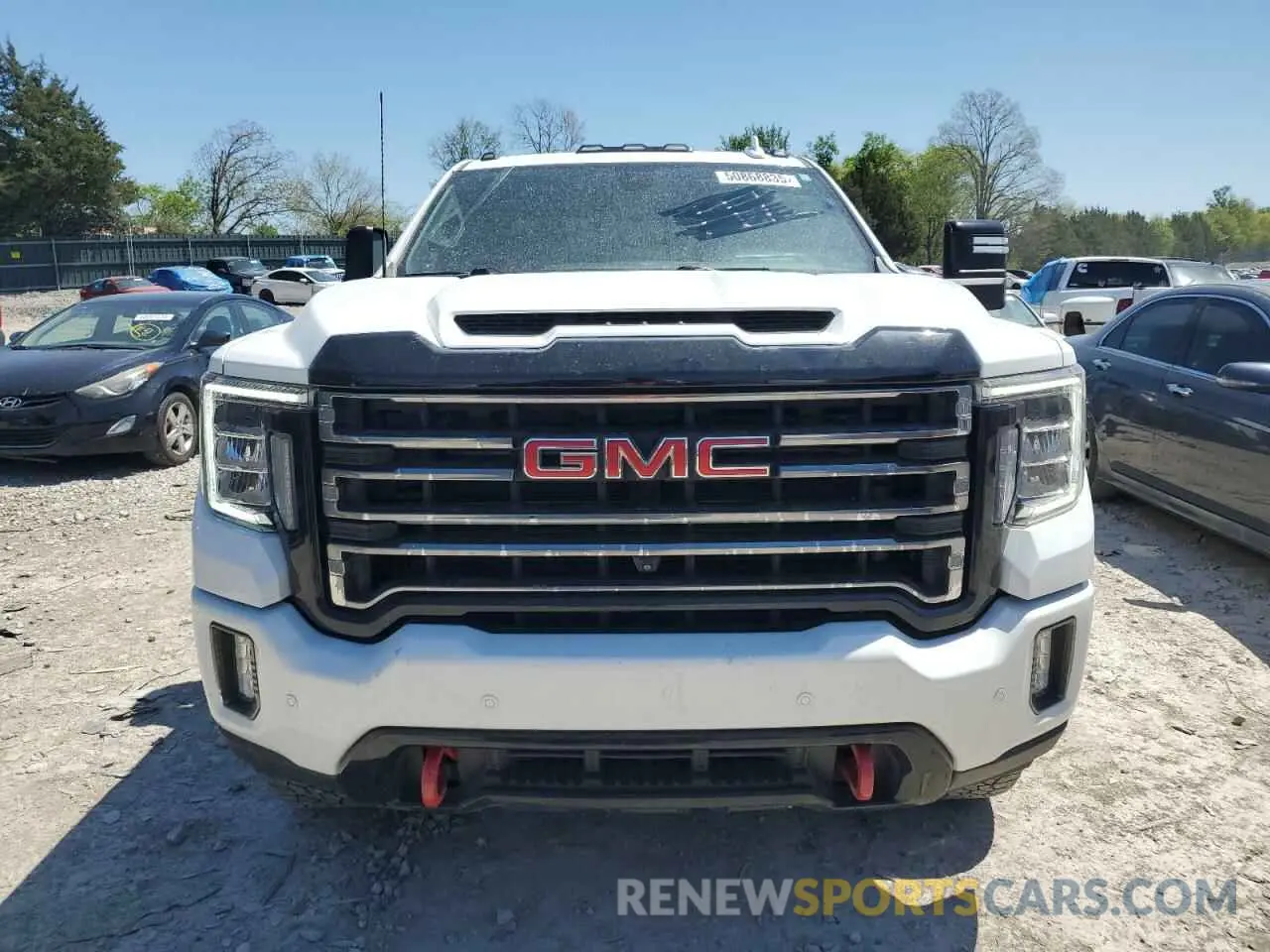 5 fotografías del automóvil dañado 1GT49PEY0MF103260 GMC SIERRA 2021