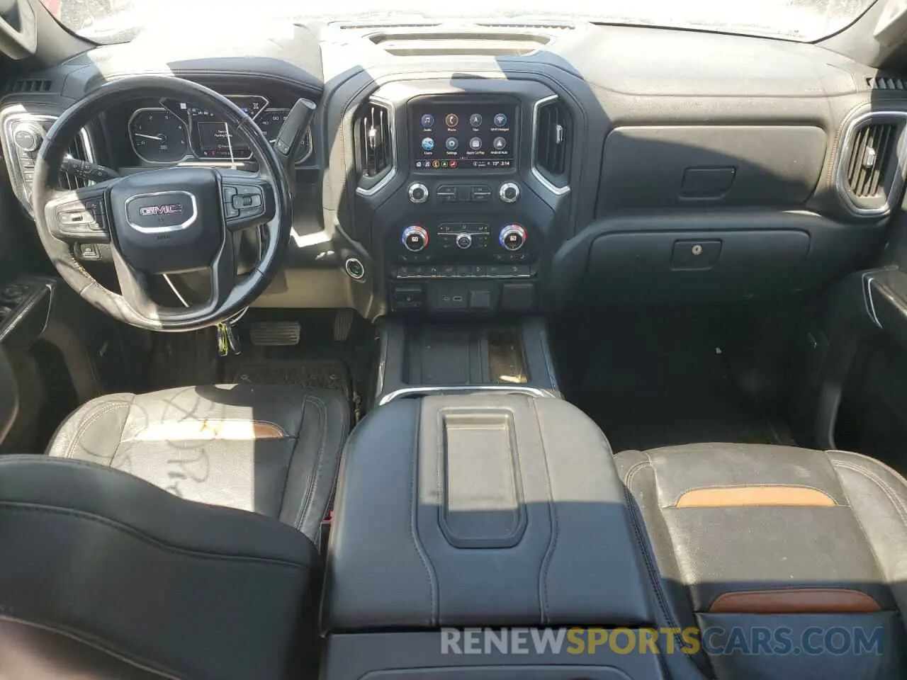 8 fotografías del automóvil dañado 1GT49PEY0MF103260 GMC SIERRA 2021