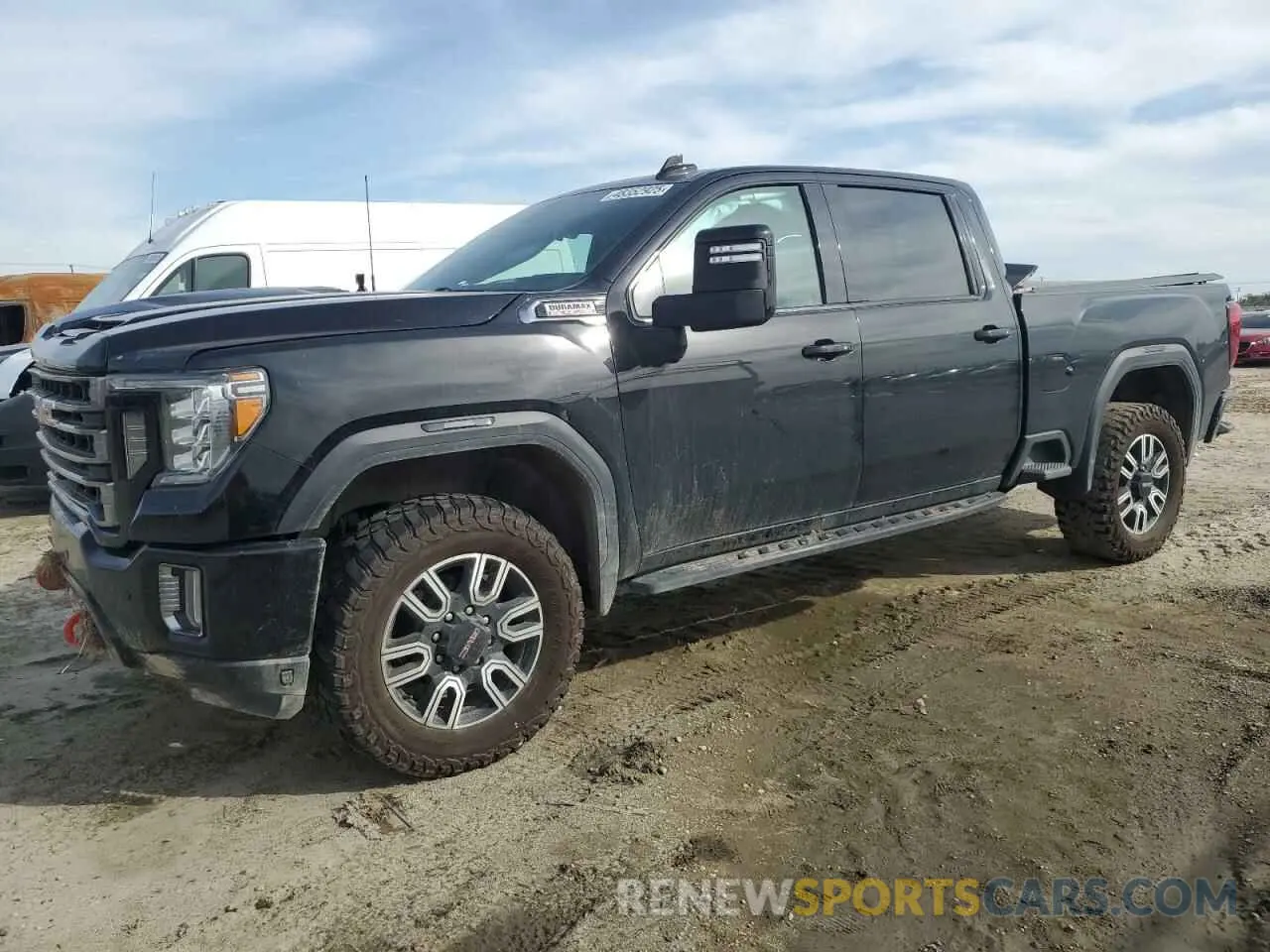 1 fotografías del automóvil dañado 1GT49PEY0MF193638 GMC SIERRA 2021